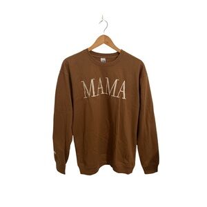 Brown 'MAMA' Sweatshirt